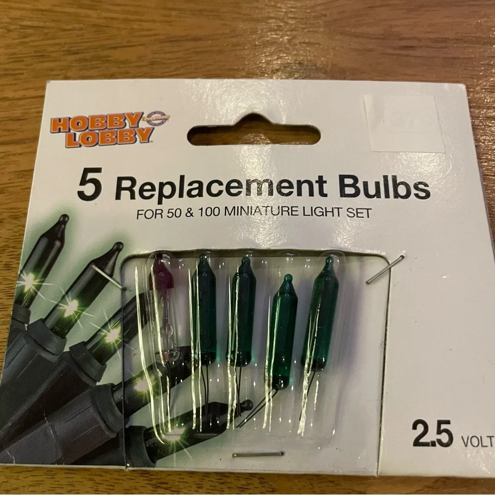 7 packs Christmas light replacement bulbs